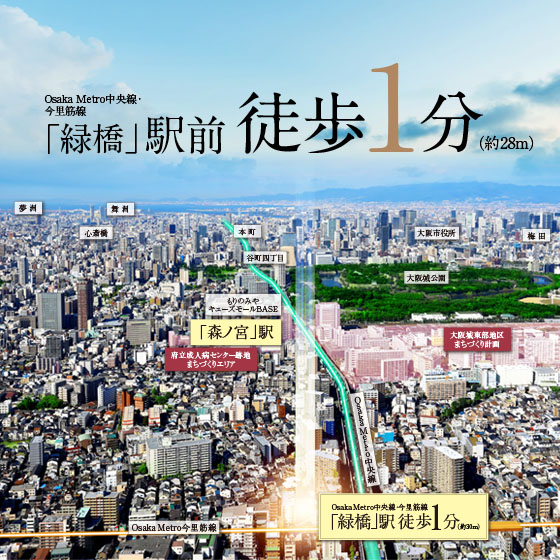 レ・ジェイド緑橋駅前