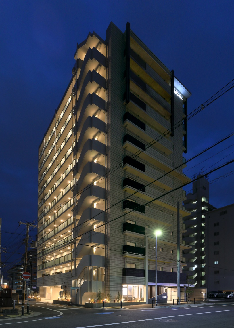 外観(北西/夜景)